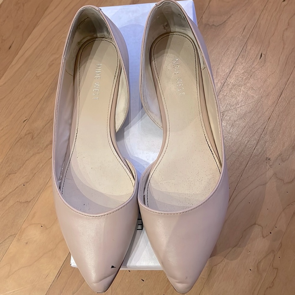 Women’s Nine West sage d’orsay low wedge flats